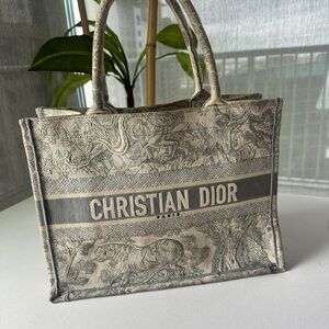 Dior Gray Tote Bag